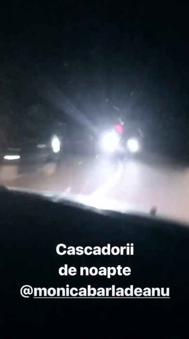 Codin Maticiuc a evitat un accident violent în ultimul moment în timp ce era cu Monica Bîrlădeanu! Actrița a filmat scenele îngrozită: “Ce se întâmplă!?!”