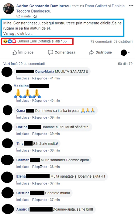 Adrian Daminescu, apel disperat după ce Mihai Constantinescu a făcut stop cardiac