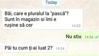 Bancul de Paște | Care este, de fapt, plurarul la pască