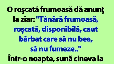 BANC | Bulă, roșcata și anunțul din ziar