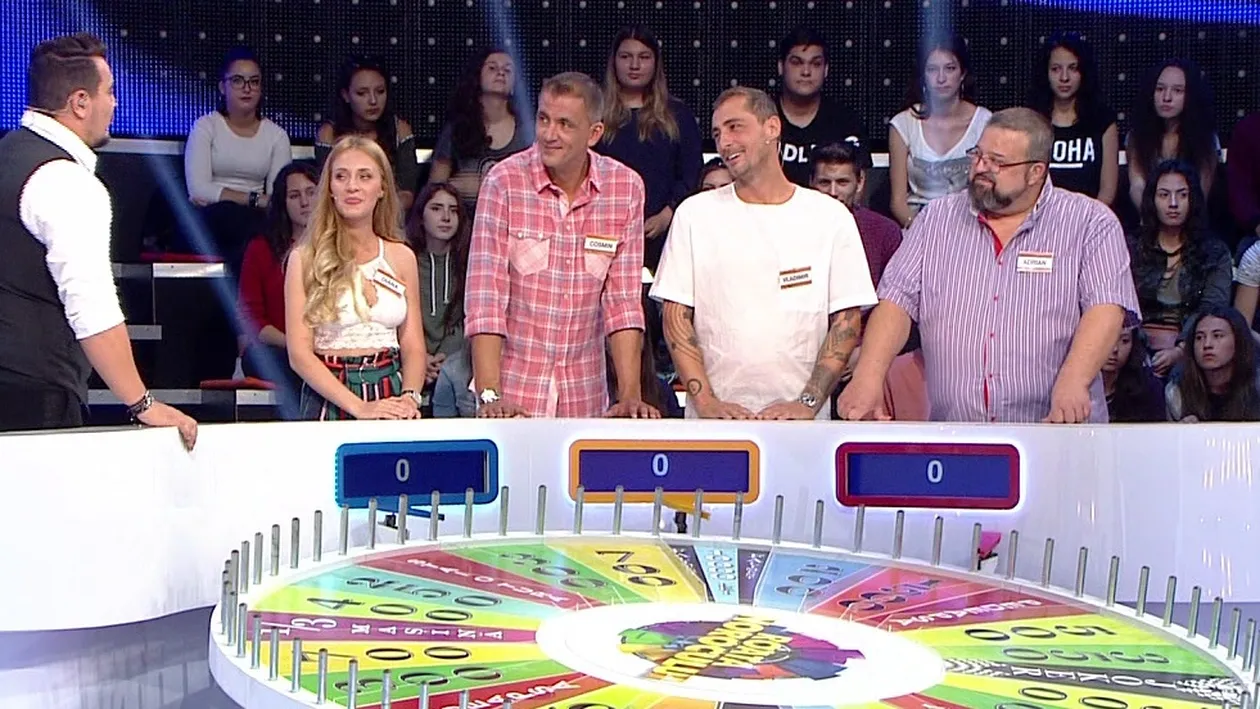 Lupta anului la “Roata Norocului”: Cosmin Cernat vs. Vladimir Draghia, “meci”de sumo