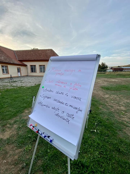 Tot satul a contribuit la reușita proiectului