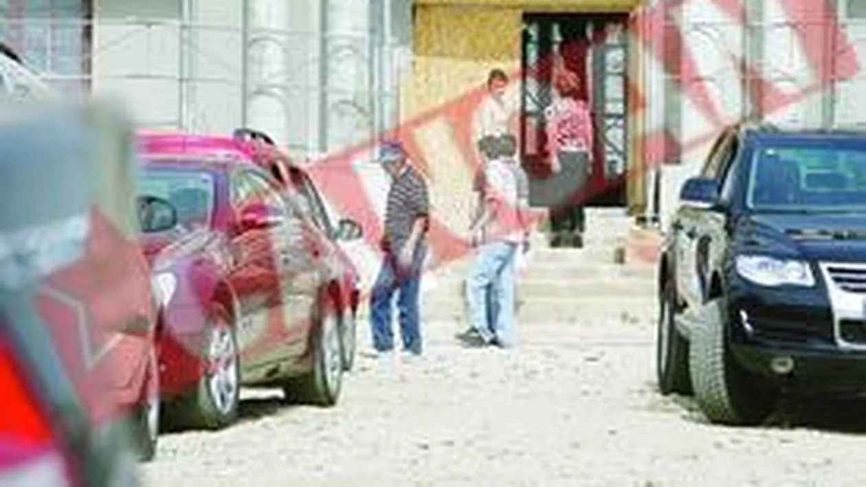 Videanu si familia, in inspectie la castelul de la Snagov