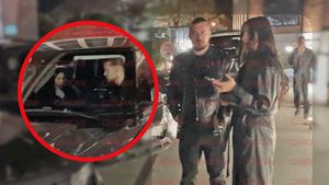 S-au căsătorit dar cavalerismul a rămas la altar??  Edi se poartă ca bodyguardul Alinei Eremia, dar l-a speriat o portieră