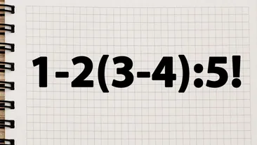 Testul de inteligență la care și geniile greșesc | Rezolvați 1-2(3-4):5!