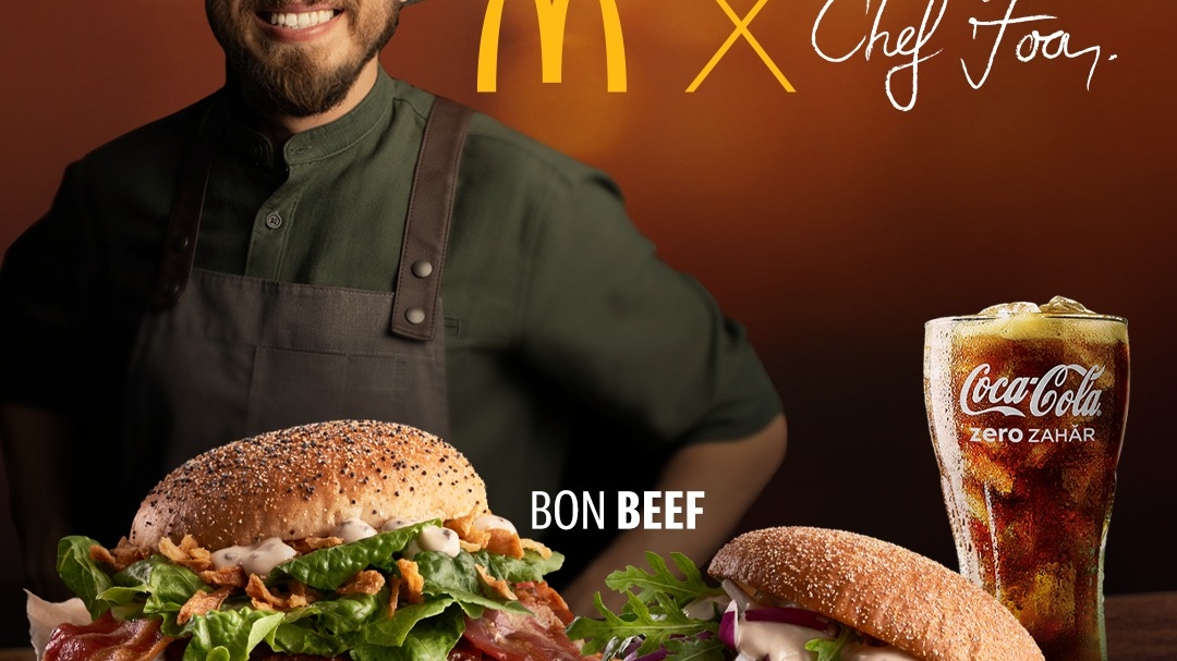 Ireal câți lei costă cei 2 burgeri de la McDonalds, ai lui Chef Foa. Sunt cei mai scumpi din meniu! Ingredientul ciudat folosit de fostul jurat Masterchef de la Pro TV