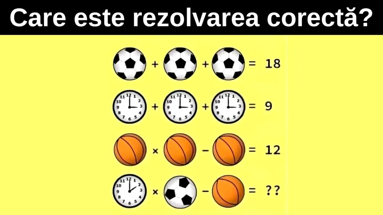Test IQ | Numai geniile adevărate ale României rezolvă acest exercițiul în doar 9 secunde!