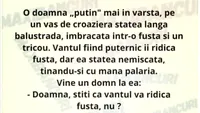 BANCUL ZILEI | Ce a făcut o pensionară pe un vas de croazieră