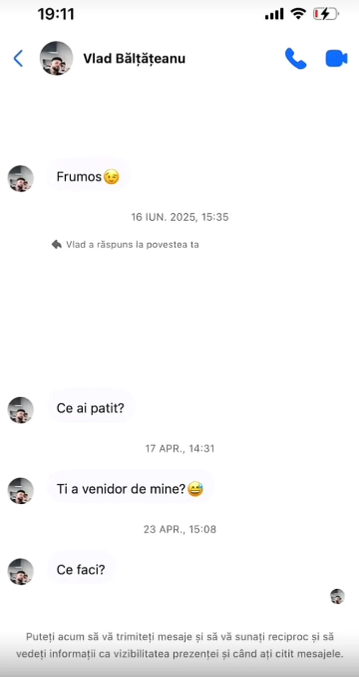 Fosta iubită a lui Vlad Bălțățeanu, dezvăluiri terifiante: „Eu am plecat. Ea nu a mai avut această șansă”