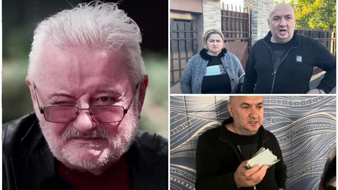 Circ la poarta azilului unde este internat Irinel Columbeanu! Leo de la Strehaia a vrut să-i dea bani fostului afacerist: „Nu ne-au lăsat”