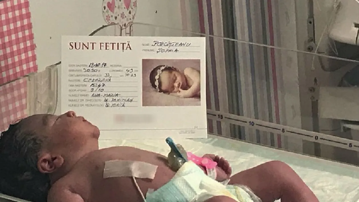 Bucurie fără margini! A devenit tătic şi am pus mâna pe prima poză cu bebeluşul! Ce nume a primit 