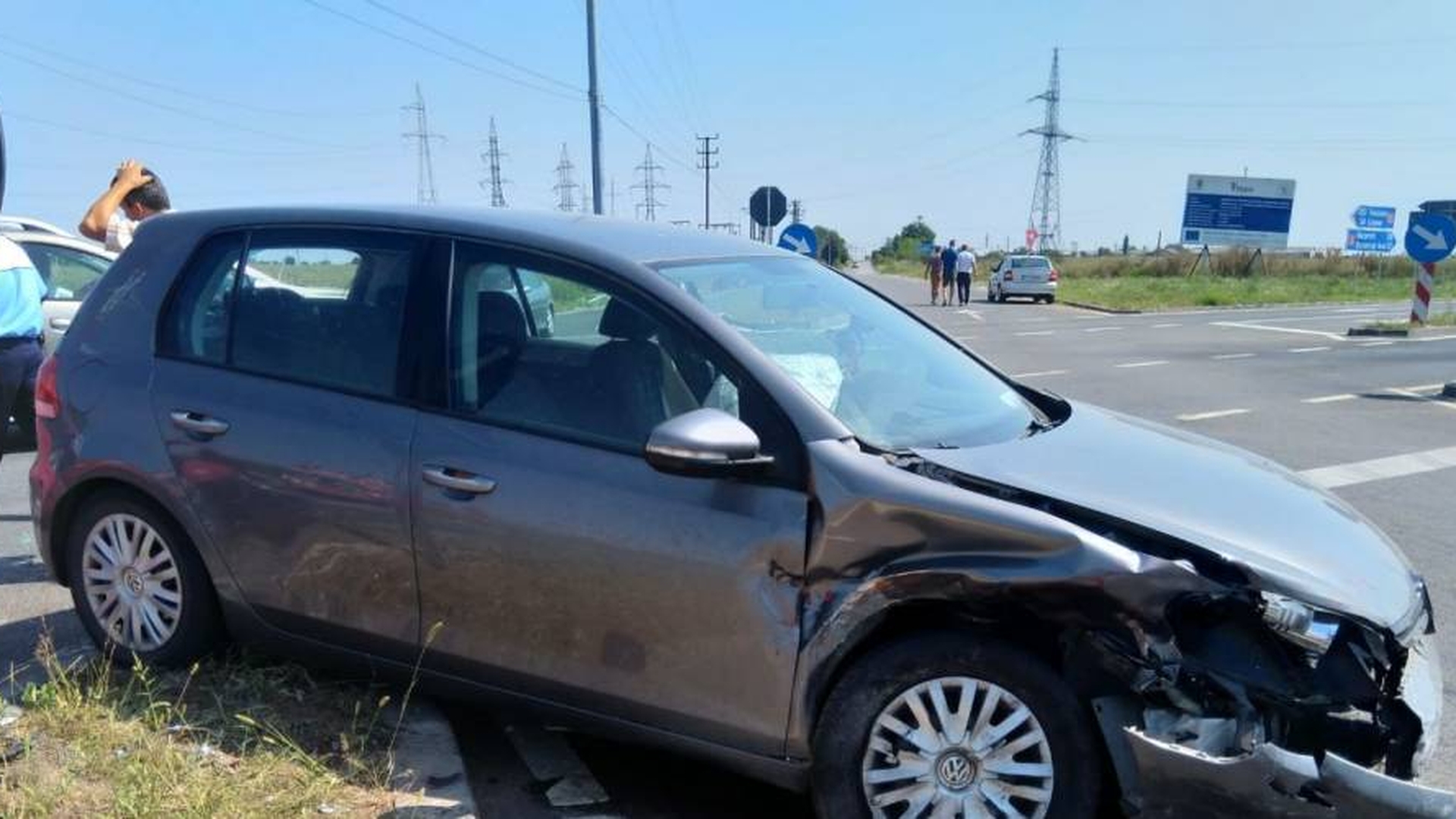 Accident pe centura Caracalului! Șase persoane, printre care și trei copii, au fost rănite