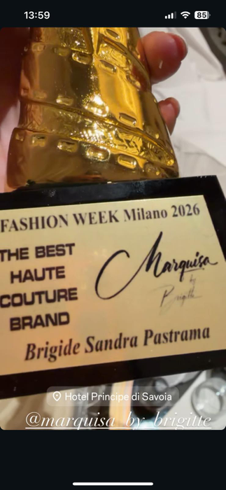 A primit un premiu pentru colecția ei de modă