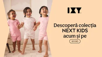 (P) Colecția NEXT pentru copii este acum disponibilă pe ixy.ro, cu livrare rapidă direct din România