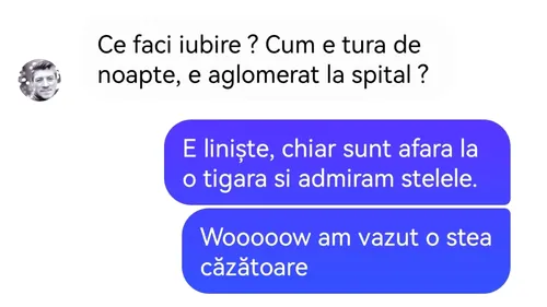 BANC | Cum e tura de noapte, e aglomerat la spital?