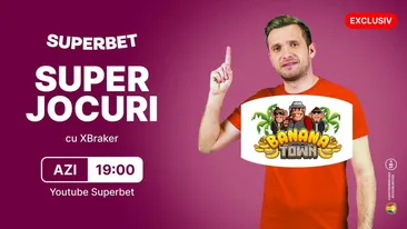 (P) Xbraker vine cu Superbonusuri, live de la 19 pe YouTube Superbet!