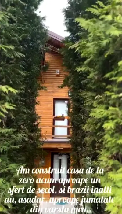 Cum arată casa de vacanță a Andreei Marin. Vila de la munte este oaza ei de liniște: „Terapie curată”