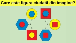 Test de inteligență | Doar 1% din românii cu IQ mare găsesc figura ciudată în doar 7 secunde!