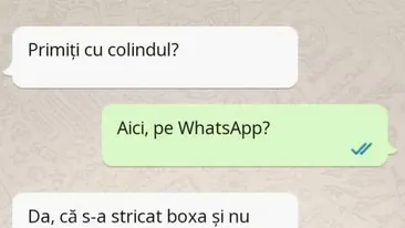 Bancul începutului de săptămână | Primiți cu colindul?