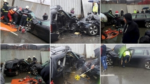 Accident teribil de Florii, soldat cu 11 răniți! Două persoane au murit