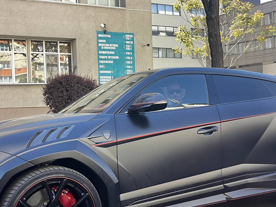 Mirel Rădoi și-a luat un nou bolid! A făcut senzație pe străzile din București cu un Lamborghini Urus Mansory de 450.000 de euro
