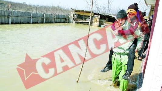 Nord-vestul tarii, in pericol de inundatii