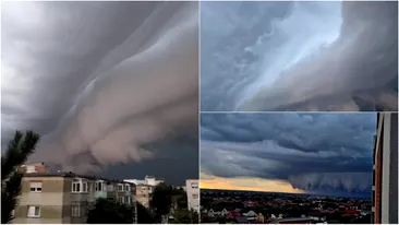 Ce înseamnă fenomenul „nori cumulonimbus”, care s-a petrecut la Arad. Avertismentul transmis de ANM