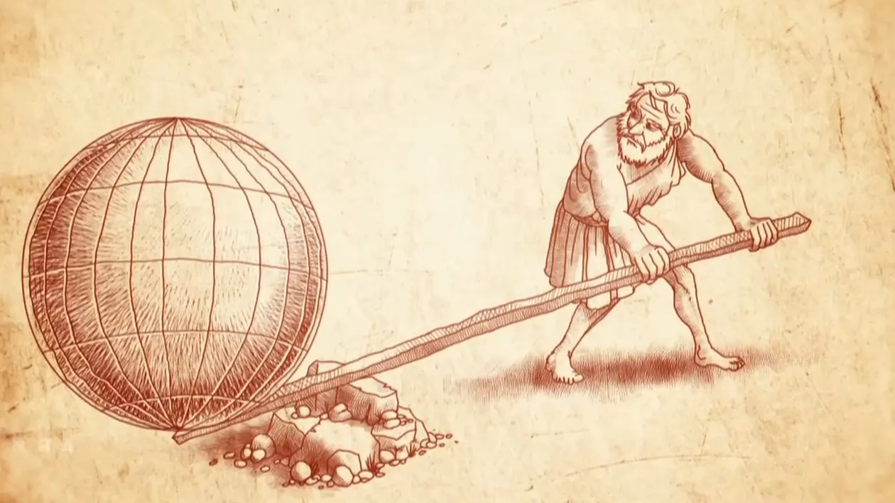 Pagină pierdută dintr-un manuscris antic al lui Arhimede, descoperită în Franța