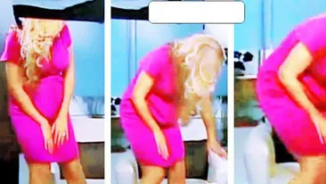 Beyonce umbla cu cioara vopsita. Poarta burtica falsa