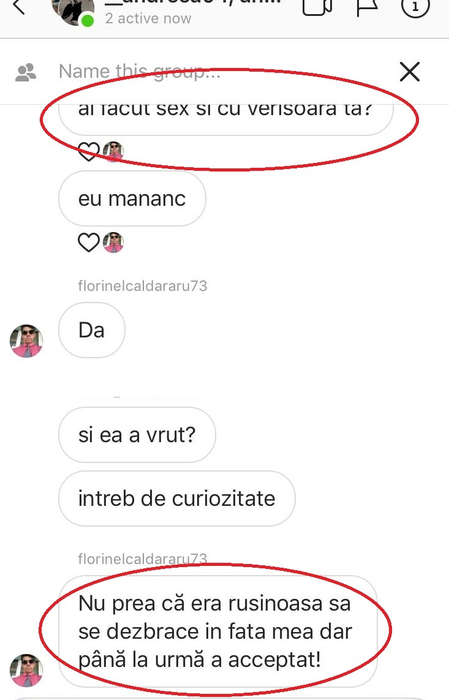 "Florinel” a mărturisit totul într-o discuție cu două fete de 14 ani pe care a încercat să le “racoleze”