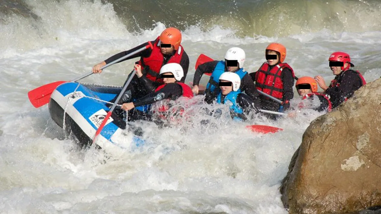 Sporturi extreme pe raurile din tara! Vezi unde si cand poti sa faci rafting in Romania!