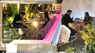 Selly și-a „sechestrat” iubita la restaurant