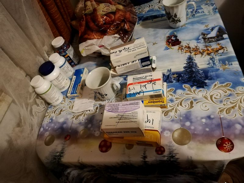 Emil Gabor avea casa plină de medicamente