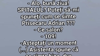 BANCUL ZILEI | Cum se simte pacientul Prisecaru Adrian