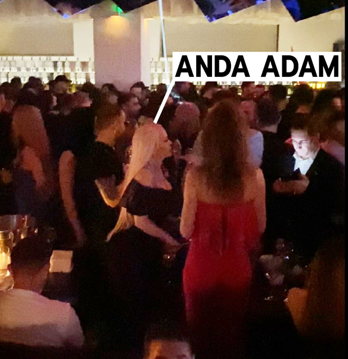 Anda Adam, prezență uimitoare la LOFT