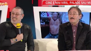 Serghei Mizil si Cornel Palade au impartit aceeasi femeie si s-au infruntat in platoul Cancan TV. Cine a fost mai bun la pat?