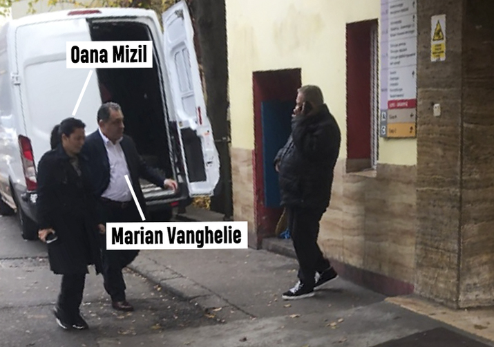Marian Vanghelie și Oana Mizil au ajuns la Spitalul Elias