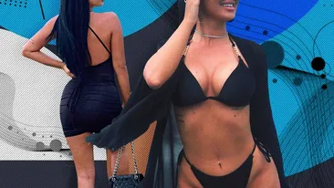 Își arată formele și te iau căldurile. Andra e brunetă și cochetă și pe Insta e vedetă!