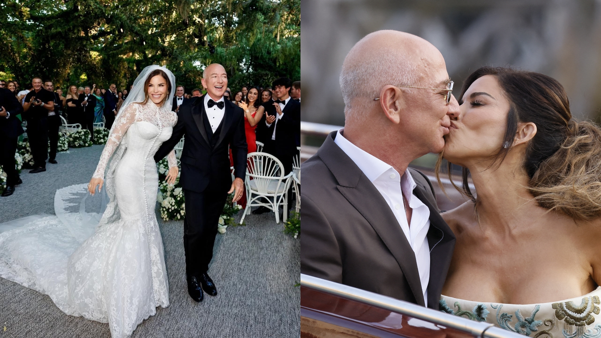 Prăjeală la nunta lui Jeff Bezos! Câte MII de EURO a costat meniul un singur invitat + candy bar URIAȘ