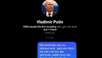 Nu e o glumă! Ce i-a scris un român lui Vladimir Putin, pe Facebook, după ce a invadat Ucraina: Mai termină-te, vere, cu...