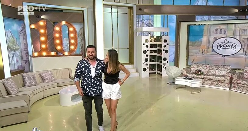 Andreea Raicu s-a despărțit de iubit înainte de ziua ei. Cătălin Măruță a dat-o de gol în direct la TV