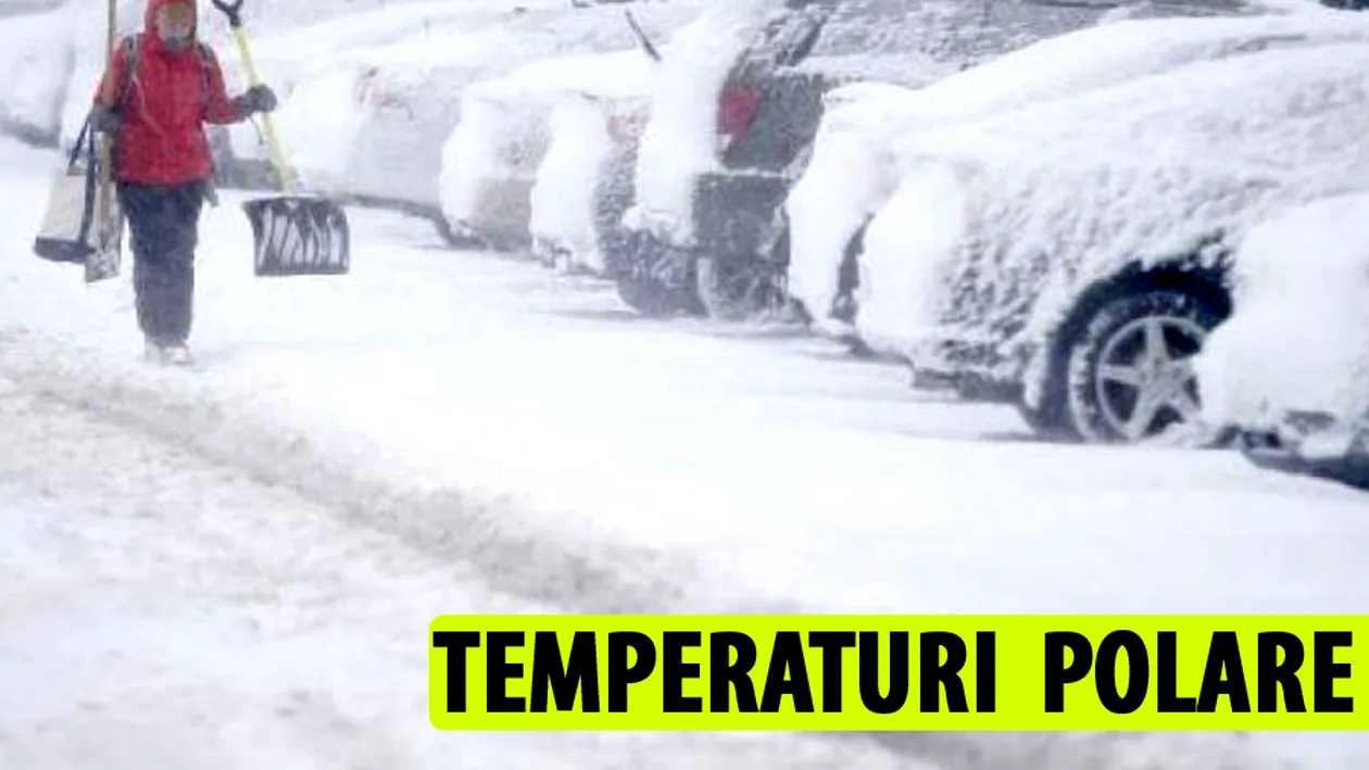 ANM anunță marea urgie! Temperaturi polare în toată România