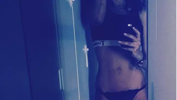 MIHAELA RĂDULESCU loveşte din nou! S-a dezbrăcat şi a arătat ce are ea mai bun