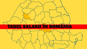 TABEL salarii | Cât costă un trai decent în România, în 2025, în funcție de județul în care locuiești