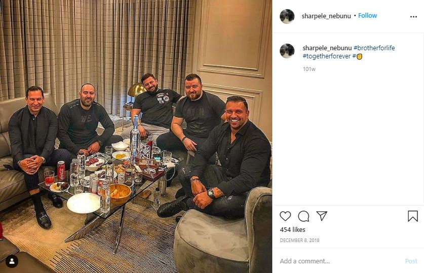 “Sharpele Nebunu”, unul dintre “greii” lumii interlope clujene, este cel l-a denunțat pe Alex Bodi, deși s-au avut ca frații până să-i probeze DIICOT-ul © Instagram