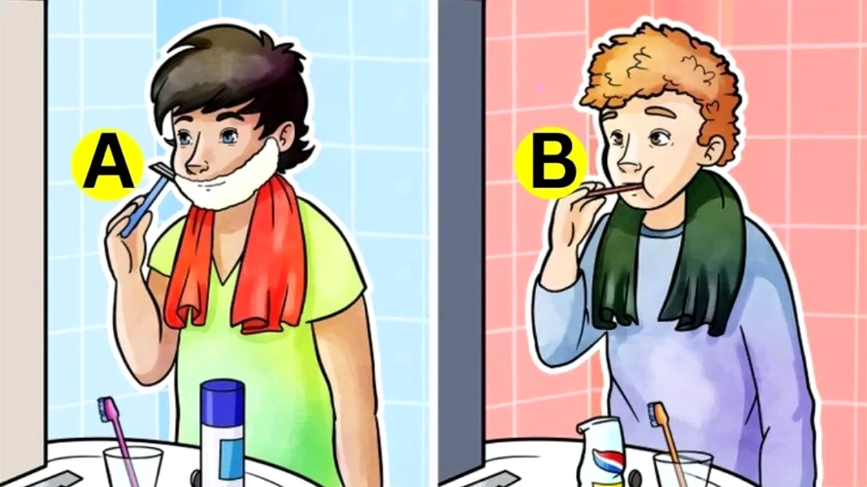 Test de inteligență | Care dintre acești doi bărbați locuiește singur și care stă cu iubita?