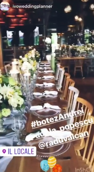Adela Popescu și Radu Vâlcan și-au botezat astăzi băiețelul, pe micuțul Andrei