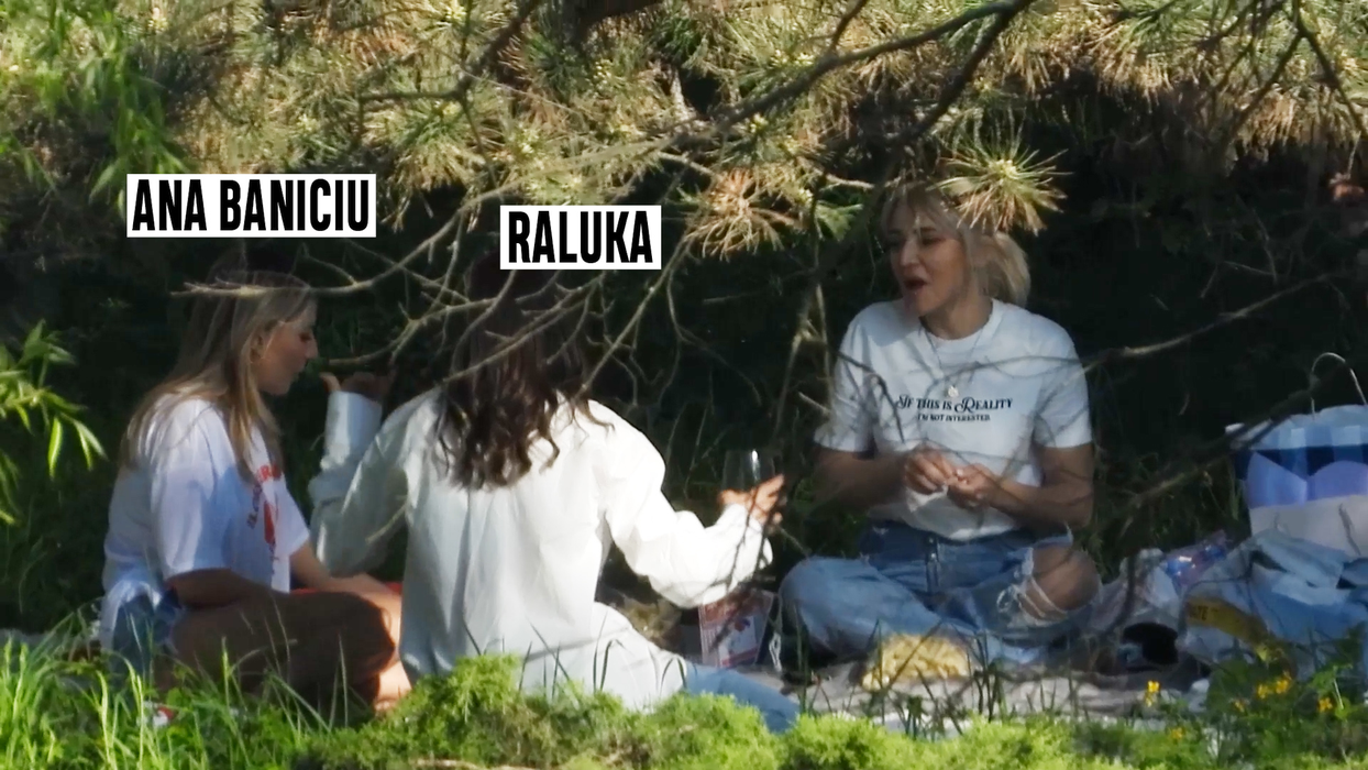 Ana Baniciu și Raluka, imagini interzise minorilor oferite în parc