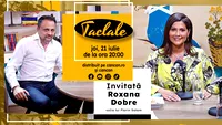 Soția lui Florin Salam, Roxana Dobre, este invitată la ”TACLALE”!