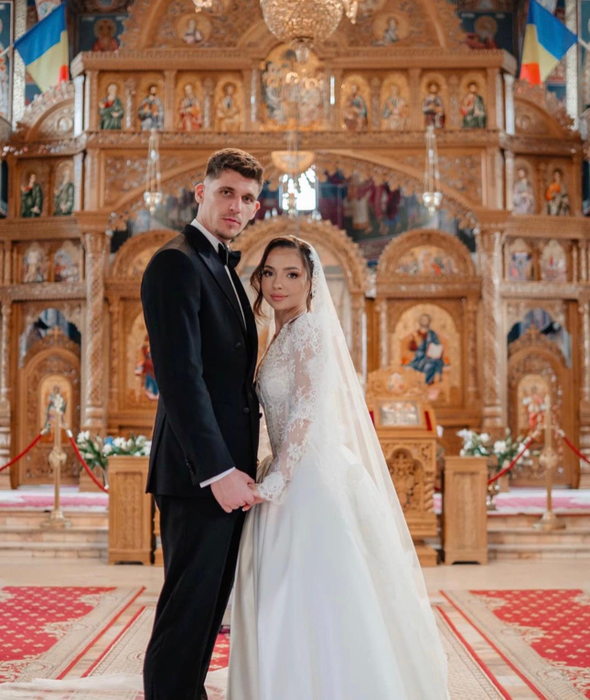Trei nunți într-o singură zi! Dennis Man, Ștefan Târnovanu și Denis Alibec s-au căsătorit. Primele imagini